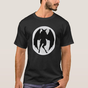mothman american flag Cryptozoology Mothman T-Shirt
