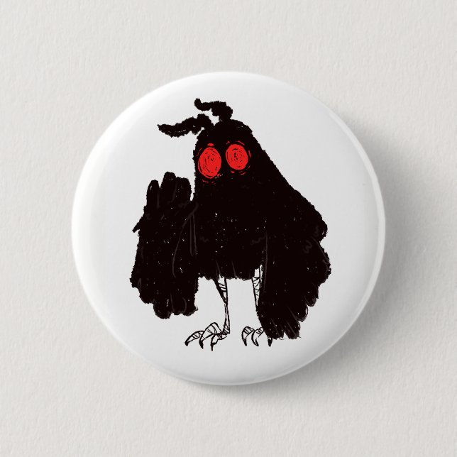 Mothman Button (Front)