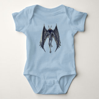 Mothman Cryptid Creature Baby Bodysuit