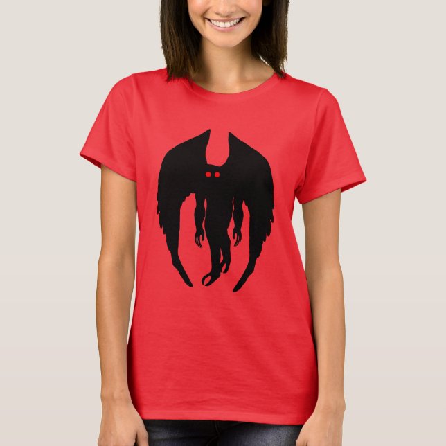 Mothman Cryptid T-Shirt (Front)