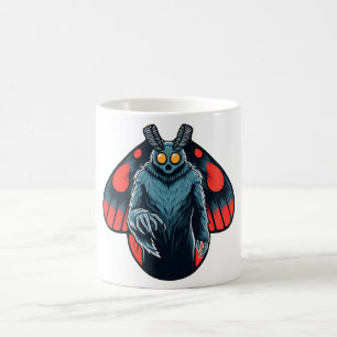 Mothman - Cryptid West Virginia Cryptozoology Coffee Mug