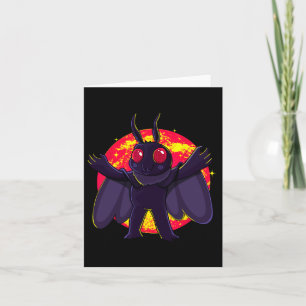 Mothman Cute Cryptid Creatures Point Pleasant Wv R Card