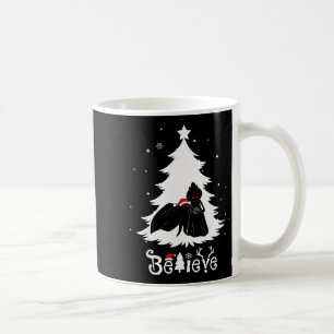 Mothman Flatwoods Monster Christmas Believe Funny Coffee Mug