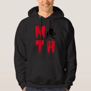 Mothman Folklore Moth Creature Cryptozoology Crypt Hoodie