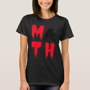 Mothman Folklore Moth Creature Cryptozoology Crypt T-Shirt