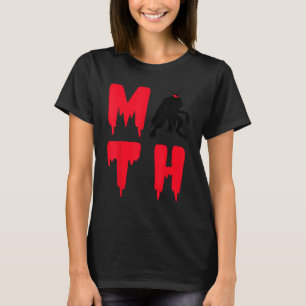 Mothman Folklore Moth Creature Cryptozoology Crypt T-Shirt
