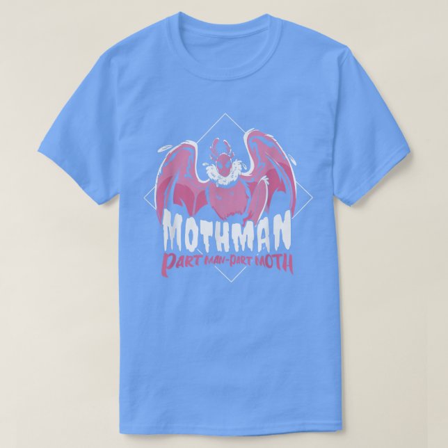 Mothman Funny Cute Cryptid Cryptozoology  T-Shirt (Design Front)