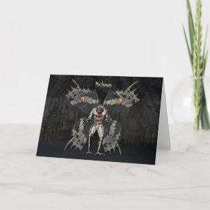 Mothman Greeting Card
