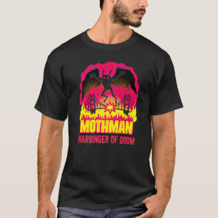 Mothman Harbinger Of Doom Folklore Creepy Cryptid T-Shirt