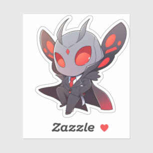 Mothman in a Suit Sticker