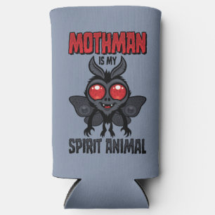 Mothman Is My Spirit Animal Seltzer Can Cooler