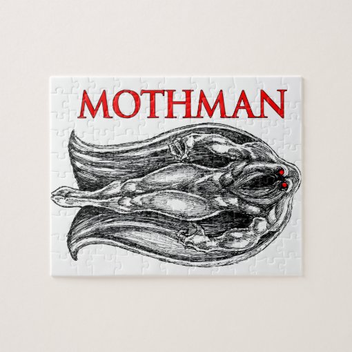 Mothman Jigsaw Puzzle Zazzle