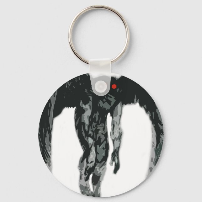 Mothman Keychain (Front)