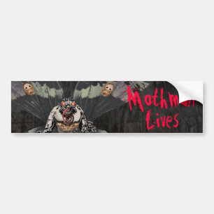 Mothman Lives Bumper Sticker