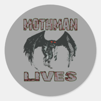 MOTHMAN LIVES STICKER