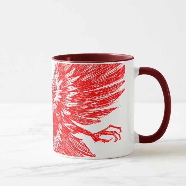 Mothman Monster Mug (Right)