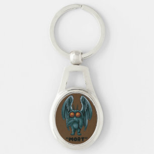 Mothman “Mort” Cryptid Key Ring