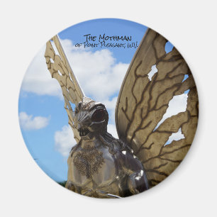 Mothman of Point Pleasant Refrigerator Magnet