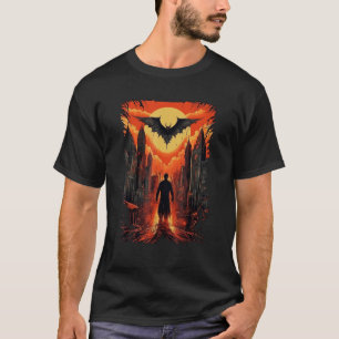 Mothman Point Pleasant Mystic Men Women Cryptid_ T-Shirt