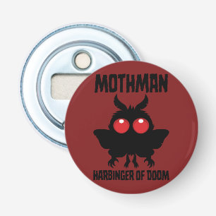 Mothman - Spooky Cute Harbinger Of Doom Bottle Opener