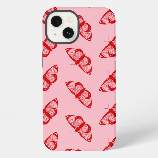 Moths iPhone Case (Back)