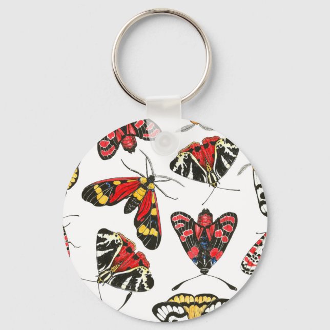 Moths Key Ring (Front)