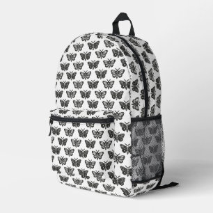 Moths Printed Backpack