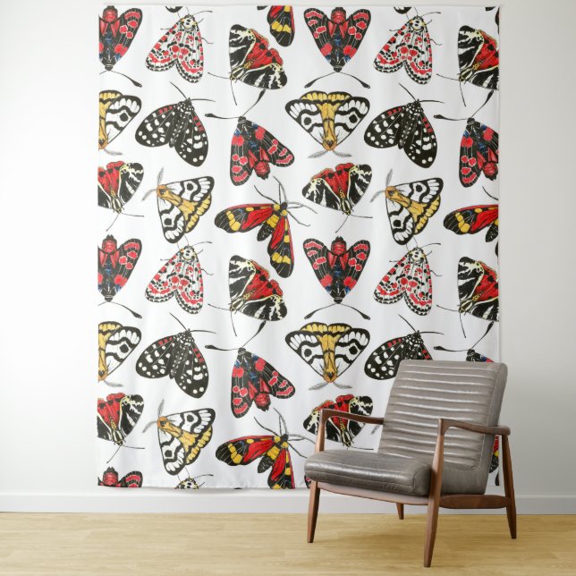 Moths Tapestry (In Situ)