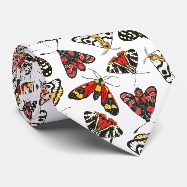 Moths Tie (Rolled)