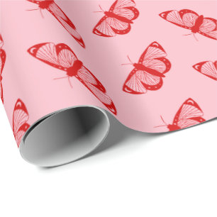 Moths Wrapping Paper