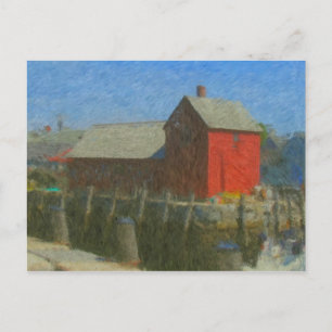 Motif #1 Impressionist Postcard