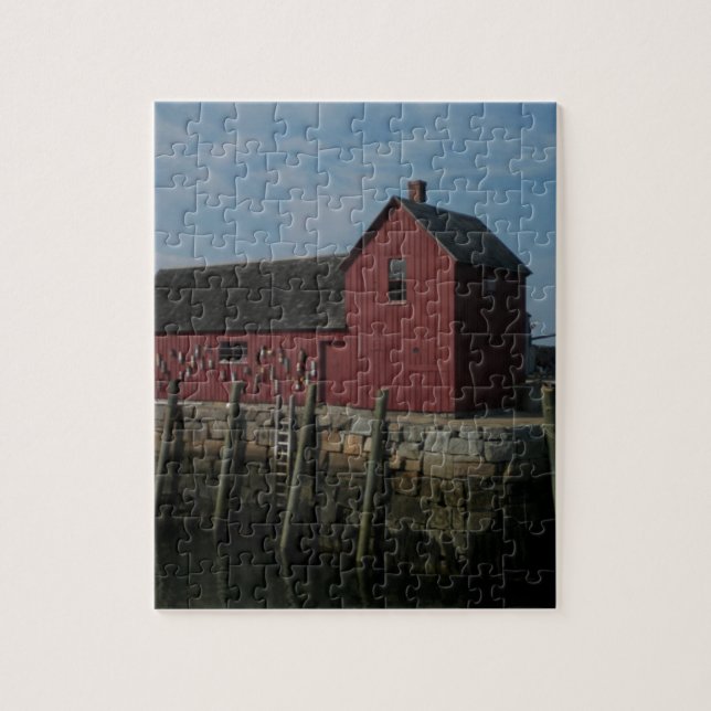 Motif #1 Rockport, Massachusetts Jigsaw Puzzle (Vertical)