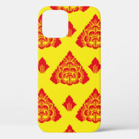 Motif Bali, Indonesia. with modern colours. Vintag