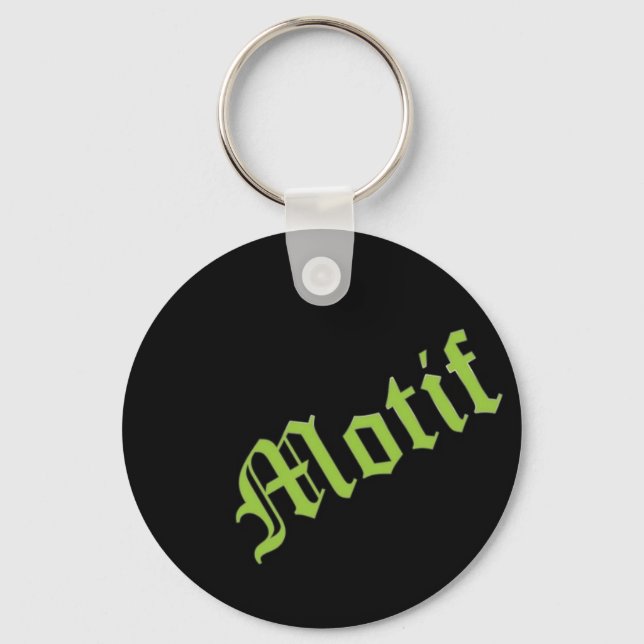 Motif - Customised Key Ring (Front)