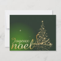 Motif de Noël vert avec arbre de Noël doré