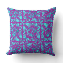 Motif design Throw Pillow