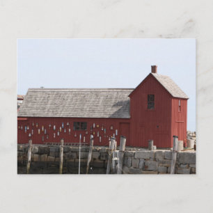 Motif Number 1 - Red Lobster Shack - Rockport, MA Postcard