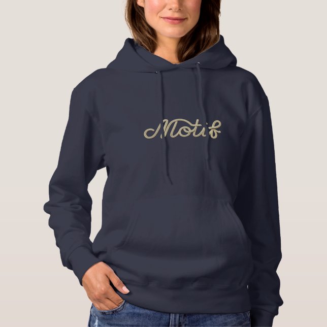 MOTIF Signature Women's Hoodie (Front)