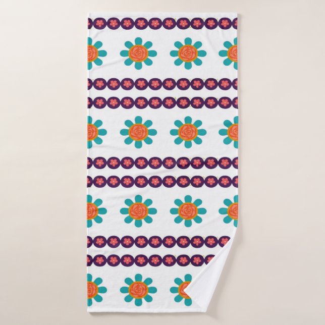 Motion Bloom Symphony   Bath Towel (Bath Towel)