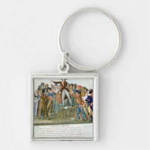 Motion in the Garden of the Palais-Royal Key Ring