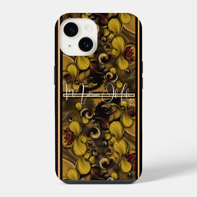 "Motion of Life", Apple iPhone 14 Case (Back)