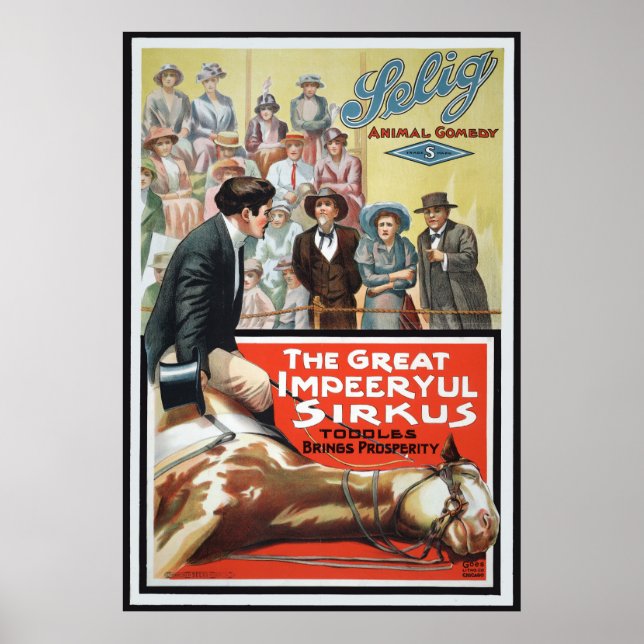 Motion Picture For The Great Impeeryul Sirkus Poster (Front)