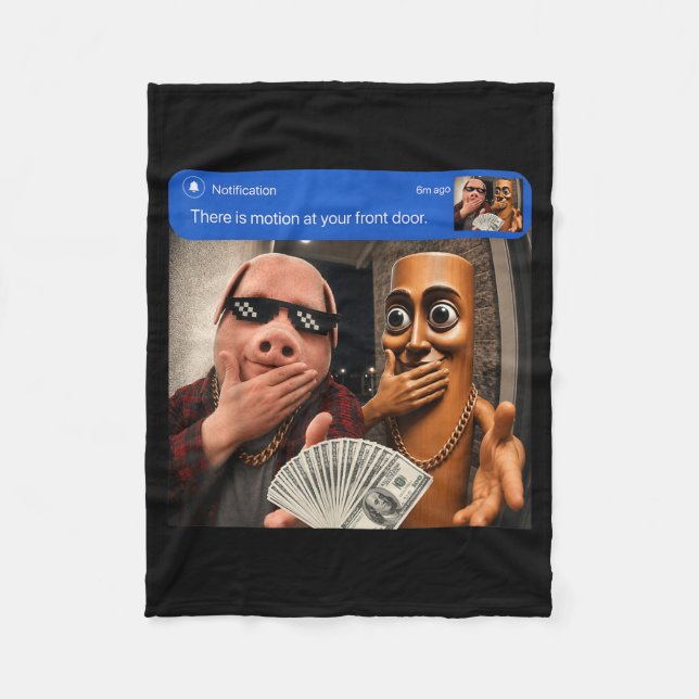 Motion Scuba Fleece Blanket (Front)