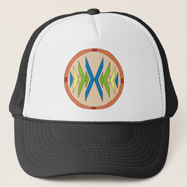 Motiv Indianer theme native american Trucker Hat (Front)