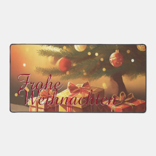 Motiv, mit Geschenken unterm Weihnachtsbaum 37016 Desk Mat