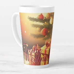 Motiv, mit Geschenken unterm Weihnachtsbaum 37016 Latte Mug