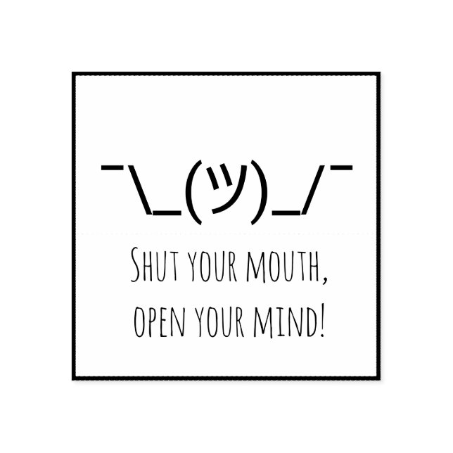 Motivacional Meme Rubber Stamp (Imprint)