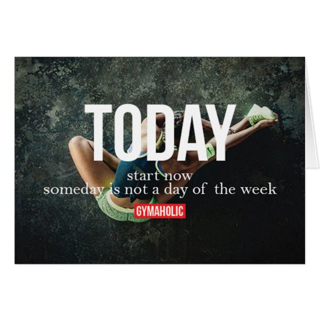 Motivaitonal Fitness Gym (Front Horizontal)