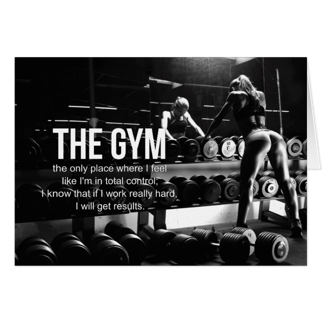 Motivaitonal Fitness Gym (Front Horizontal)