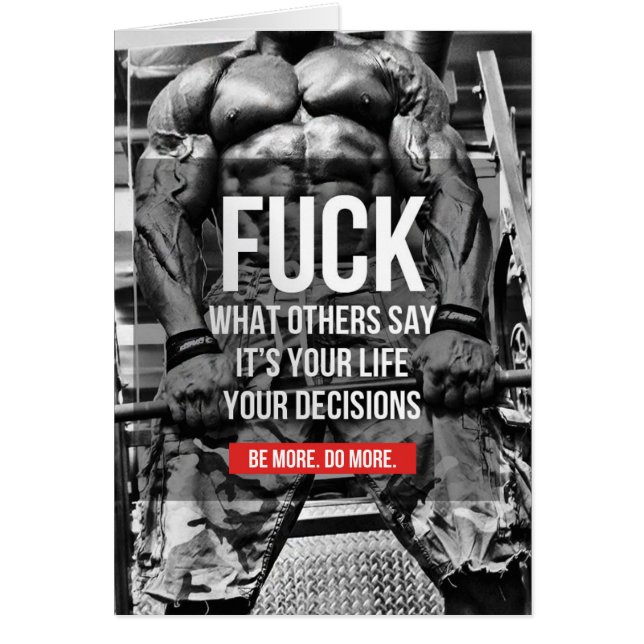 Motivaitonal Fitness Gym (Front)